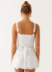 Addictive Top - White