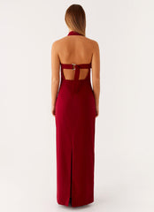 Rumour Has it Maxi Dress - Red
