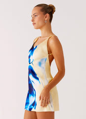 You Know Me Mini Dress - Heirloom Floral