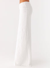 Briene Maxi Skirt - White