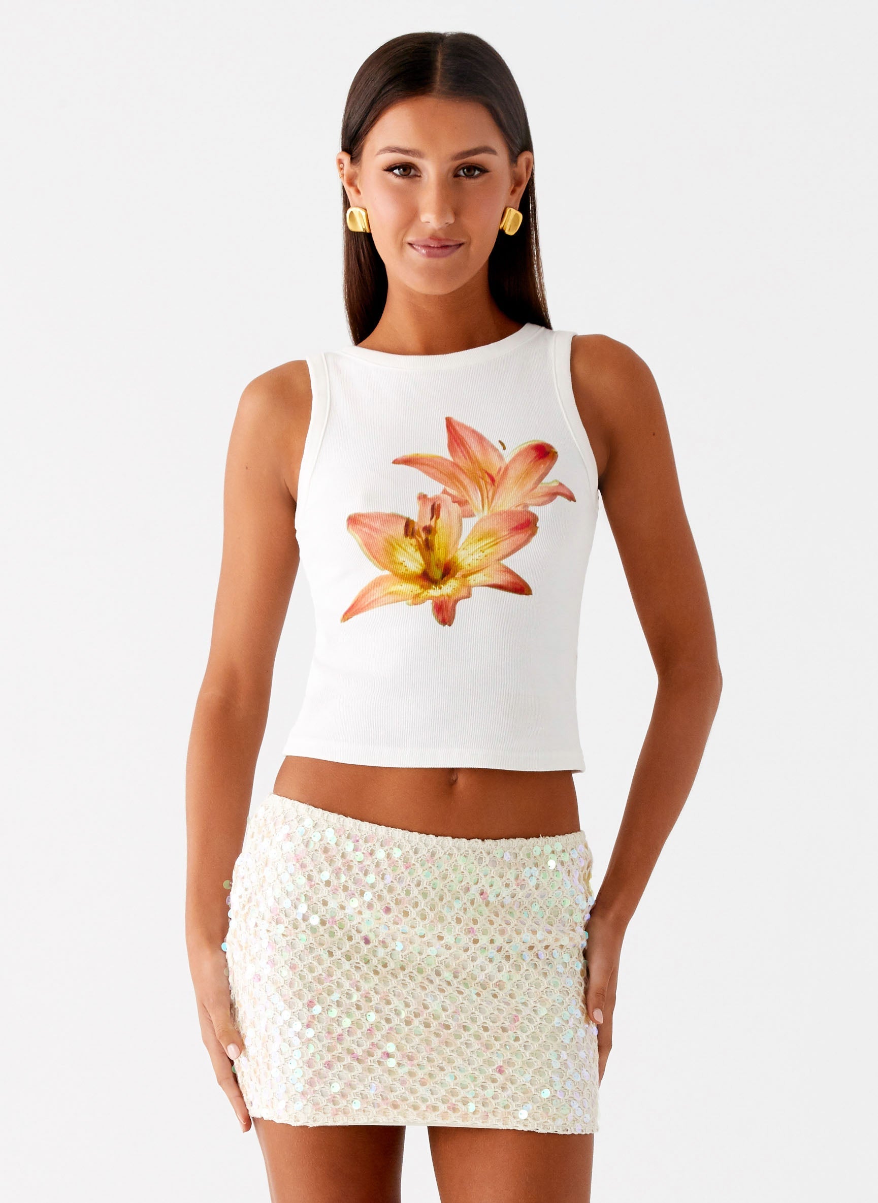 Kalita Mini Skirt - Ivory