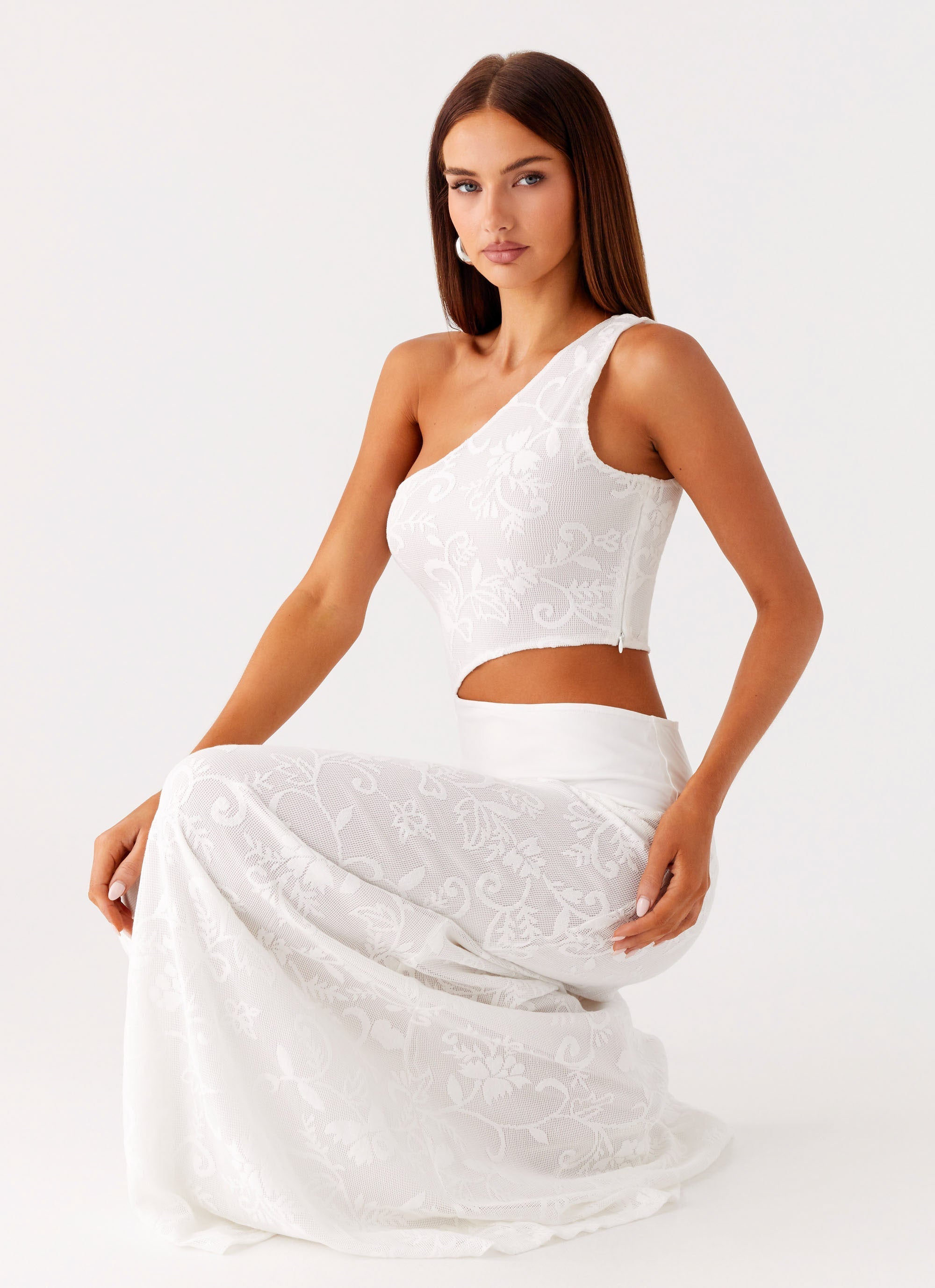 More Than Maybe Maxi Dress - White