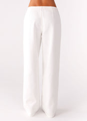 Texas Low Rise Jeans - White
